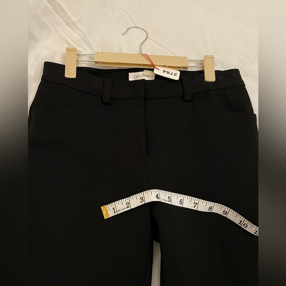 NWT Calvin Klein Modern Essentials Black Pants -Size 6 - Picture 10 of 10